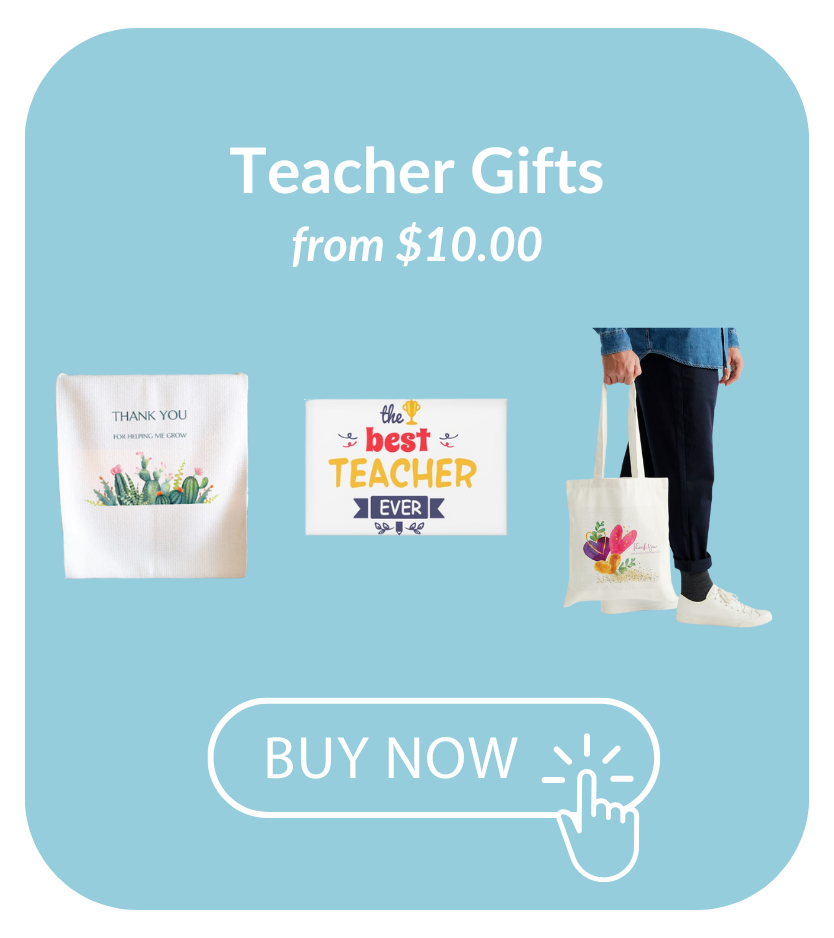 Teacher Gifts End of Year Gifts, Personalised Gift Ideas